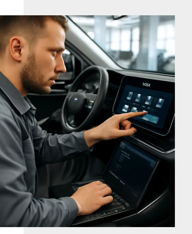 Установка приложений и сервисов Jetour в автомобиле в Ишиме