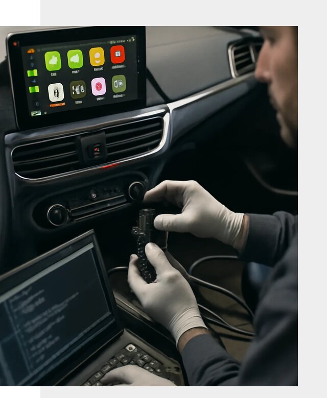 Активация Apple CarPlay в Ишиме для штатной мультимедиа
